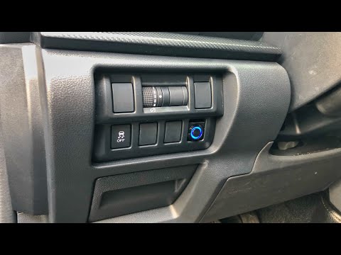 Subaru XV Crosstrek fog light switch