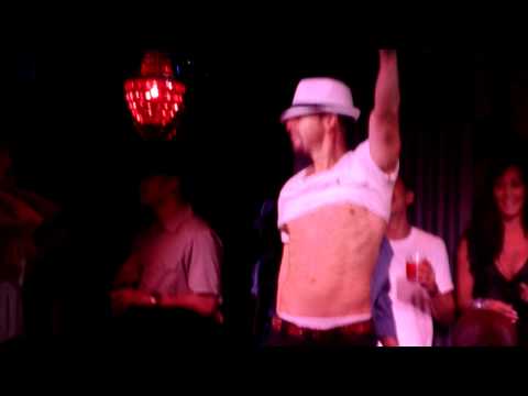 Donnie Wahlberg shirtless at Vegas After Party 7/3/11