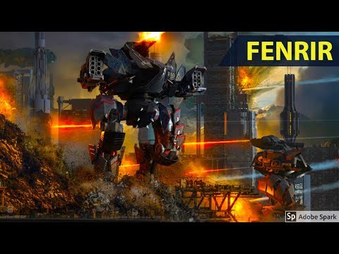 War Robots Fenrir Calamity Scourge Gameplay - WR - Skirmish Mode