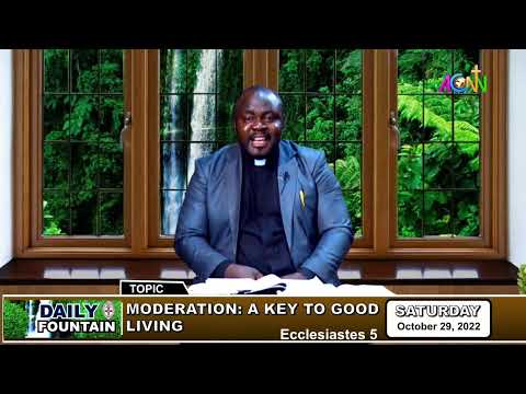 DAILY FOUNTAIN FOR OCTOBER 29 , 2022