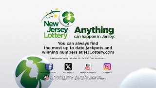 NJ Lottery Live Evening Draw 08/24/2026