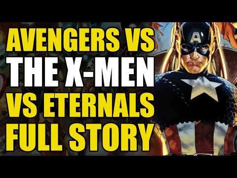 Avengers vs XMen vs Eternals Judgement Day FULL STORY...