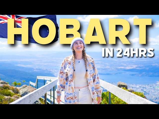 Travel vlog - Perfect One Day in HOBART – Top Things to Do in Tasmania's Capital!