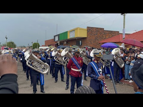 Sedibeng👑Marines ~ “Kakarelani By: UJ Choir” ~ (Feast) ~ @St.Canaan Brass Band 2025’.