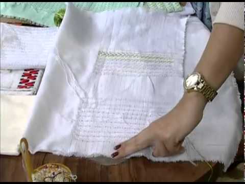 Mulher.com 29/07/2011 - Bordado