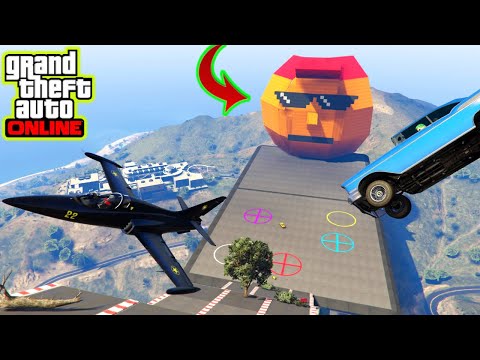 *MEGA RAMPA de OBSTACULOS IMPOSIBLE🤯  *GTA 5 ONLINE