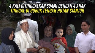 Download lagu 4 KALI DITINGGALKAN SUAMI DENGAN 4 ANAK | TINGGAL DI GUBUK TENGAH HUTAN CIANJUR mp3