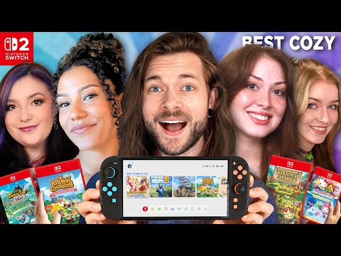The BEST Nintendo Switch 2 COZY Games featuring the BEST COZY Youtubers!