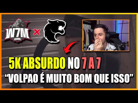 5K INSANO DO VOLPZ NO 7 A 7 DE W7M x FURIA - R6 CLIPS