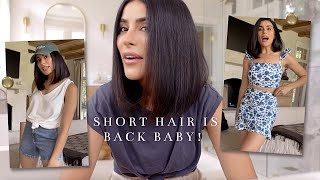 NEW HAIR, Outfits for Europe, & Cozy Family Time!