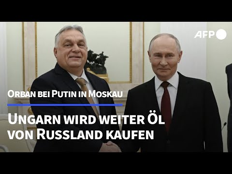 Ungarn wird weiter Öl von Russland kaufen | AFP