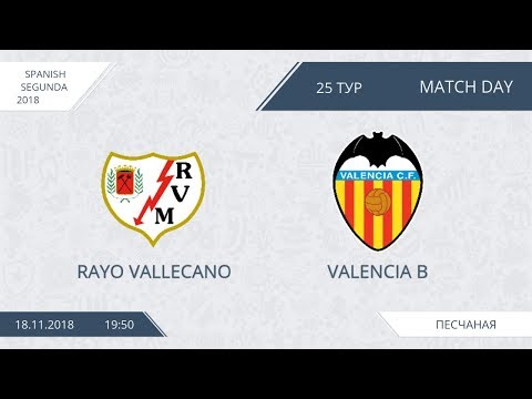 AFL18. Spain. Segunda. Day 25. Rayo Vallecano - Valencia B.