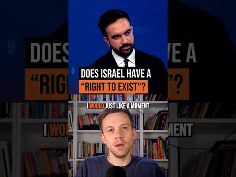 Does ISRAEL have a "RIGHT to exist"?
