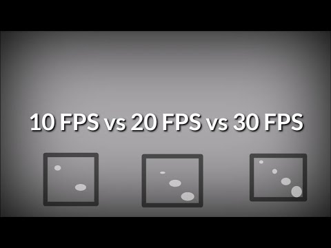 10 fps vs 20 fps vs 30 fps