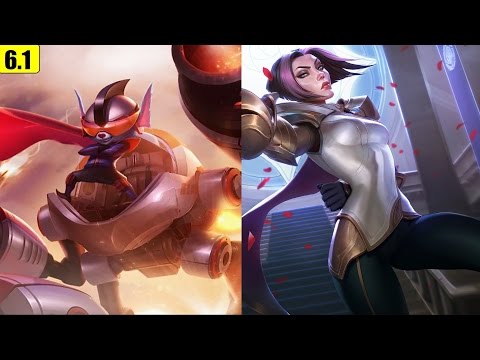 rumble top vs fiora - patch 6.1 - full game - january 23 2016