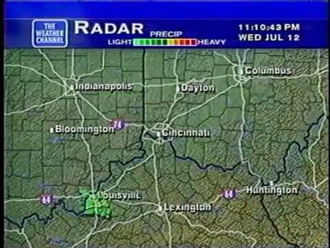 WeatherStar XL - July 12, 2000 From Cincinnati (It's All The Same To Me)