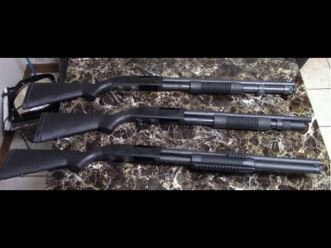Mossberg 500, 590, & M590A1 Shotgun Comparison