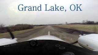 Beechcraft Baron breakfast run to Grand Lake Oklahoma