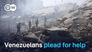 Venezuela earthquake death toll rises as anger grows over slow government response | DW News