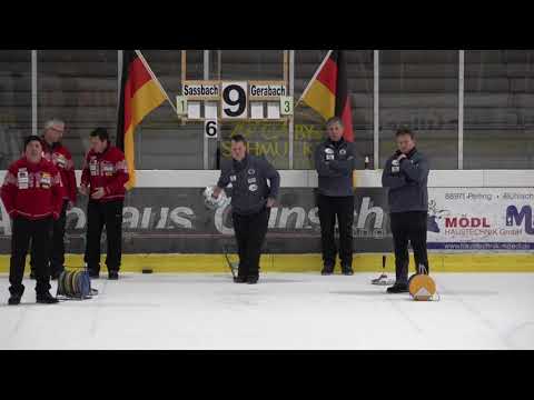 Eisstock Europacup 2021, Spiel um Platz 3, EC Gerabach gegen EC Sassbach