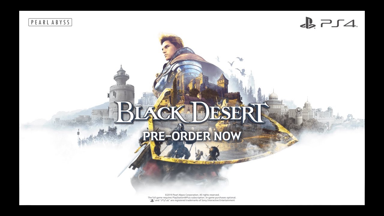 Black Desert arrivera' su PlayStation 4 il 22 Agosto, pre-ordini aperti