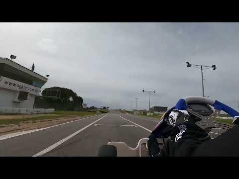 First Practice Laps In New Race Kart