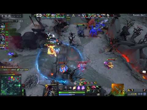 Team Secret VS VICI Gaming - Secret.Nisha gets an ultra kill | THE KUALA LUMPUR MAJOR