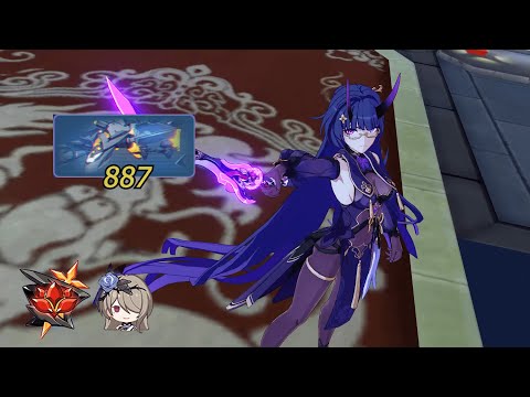 HI3 - Exalted Red Lotus Abyss 410D - SS0 HT/FR/PV 2* Klein - RPC-6626 (Lightning) 880+ Points Part 2