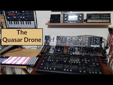 Eurorack The Quasar Drone (Disting Ex, Aurora, Mimeophon, Oxi, Sloths, Typhoon, Quasar)