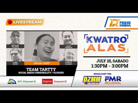 KWATRO ALAS | JULY 25, 2026 | Livestream