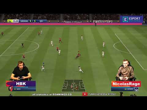 2020.02.19 ► France Cyber Stars League ► Bourdeux (HBK) - Stade Rennais (NicolasRage)
