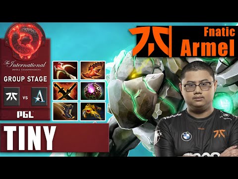 FNATIC vs ASTER | ARMEL TINY MODE TINY MID 17 KILLS NO MERCY | GROUP STAGE - THE INTERNATIONAL 2022