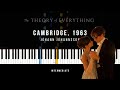 Cambridge, 1963 (The Theory of Everything) | Jóhann Jóhannsson | INTERMEDIATE Piano Tutorial