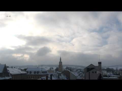 Zeitraffer 2014.01.28 Pulsnitz-Innenstadt