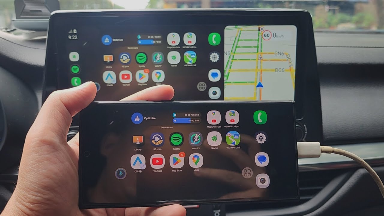 Samsung Galaxy S23 Ultra ROOT – Screen Mirroring to Android Auto via Screen2Auto
