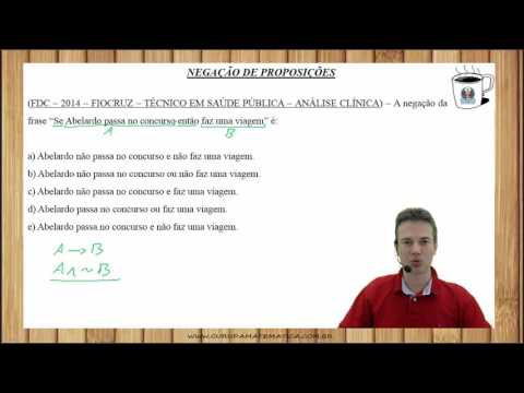 0839 - FDC - NEGAÇÃO DE PROPOSIÇÕES