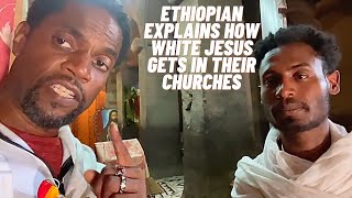 Ethiopia Lalibela answer the hard question about why are there different paintings of Jesus