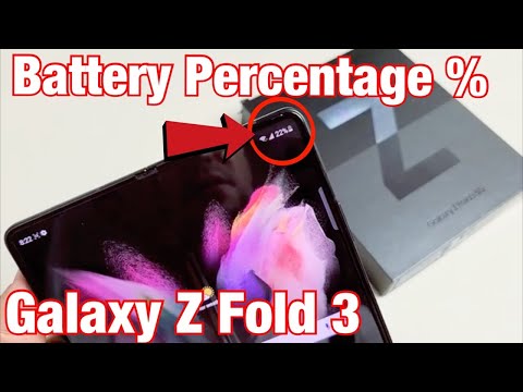 Galaxy Z Fold 3 How to Insert SIM Card Check Mobile Settings