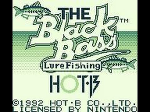 The Black Bass : Lure Fishing Game Boy