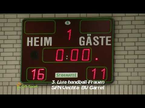 Handball 3. Liga Nord Frauen. SFN Vechta-BV Garrel