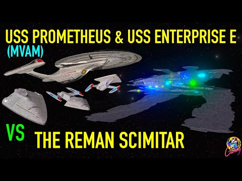 Star Trek Nemesis Battle - USS Prometheus To The Rescue? Both Ways - Starship Battles