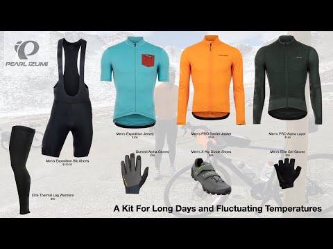Pearl iZumi - a full kit for long days and fluctuating temperatures