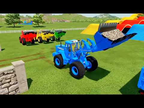 Load Stones & Transport With Wheel Loader and Tatra Trucks - Farming Simulator 2022