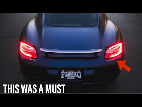 Installing new SPYDER TAILLIGHTS for my 987 Porsche Cayman S!