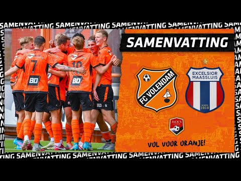 Klus in eerste helft al geklaard ✅ | Samenvatting Jong FC Volendam - Excelsior Maassluis (2021-2022)