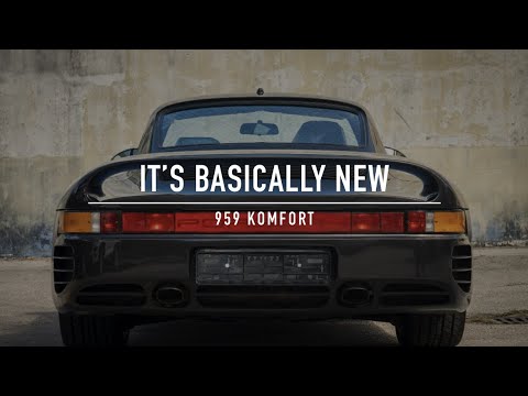 We Found an Incredible 2000-mile Porsche 959 Komfort