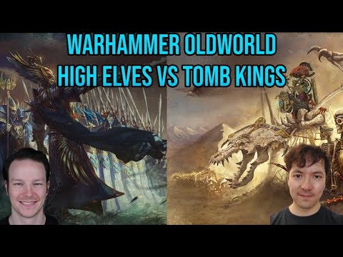 [Short Old World Battle Report] High Elves vs Tomb Kings 1.5k