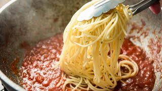 The Real Reason Pasta Sauce Always Tastes Better At A Restaurant