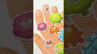 O No! ☹️ Germs! 🦠🦠🦠 Hygiene Lesson for Kids! 🧼