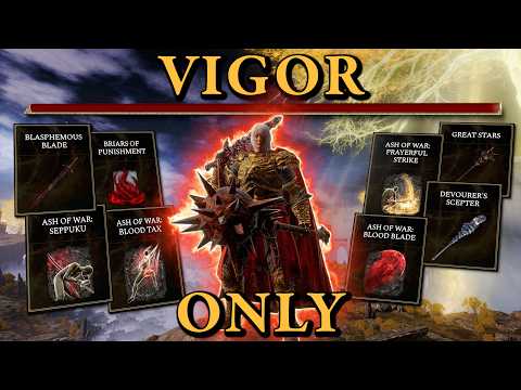 The Elden Ring ALL HIT RUN! (Vigor Only)